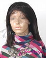 Chinese Virgin Hair Full Lace Wig 12inches