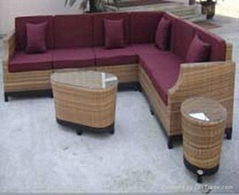 rattan sofa SF-27