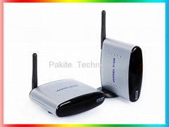 2.4G wireless av sender with IR remote extender (150m)