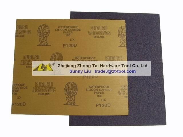 Atlas sandpaper silicon carbide waterproof 3