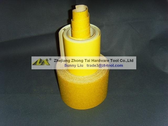 Yellow sand paper roll for supermarket 11.5*50m 2
