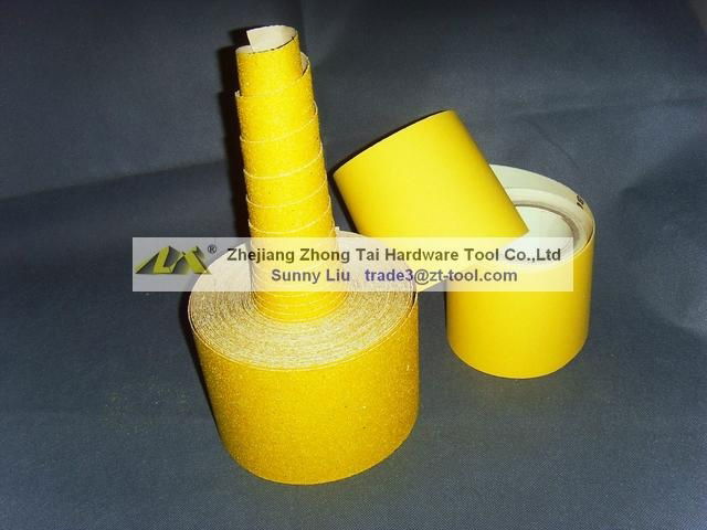 Yellow sand paper roll for supermarket 11.5*50m 3