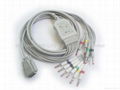 Compatible Nihon Kohden ECG cable 1