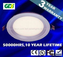 8inch11w  Round LED Panel Light  SMD3528 leds