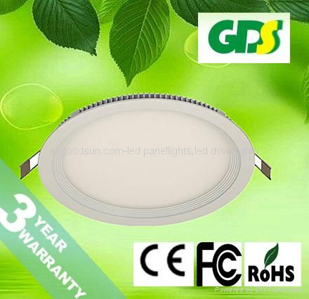 6inch 7w Round LED Panel Light  SMD3528 leds 3