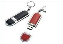 Leather OEM USB flash drives 4