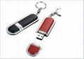 Leather OEM USB flash drives 4