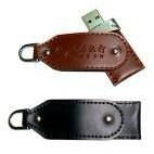 Leather OEM USB flash drives 5