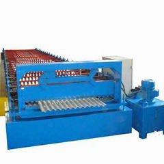 YX18-63.5-825 corrugated  roof sheet roll forming machine