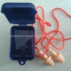 silicon earplug with container