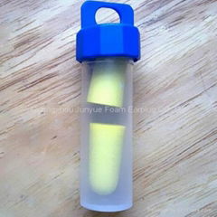 bullet shape earplug with container