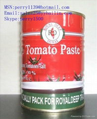 400g canned tomato paste