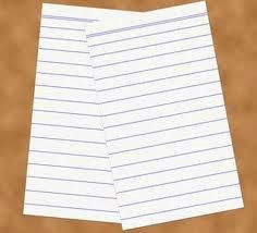 Ruled Paper for Register