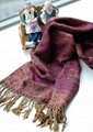 Sell export pashmina cashmere wool scarf scarves shawl 5