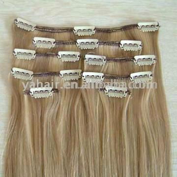 Clip in hair extension