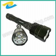 High Power Brightness 3000Lumens LED Flashlight