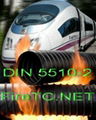 DIN 5510-2 Fire test to small parts for