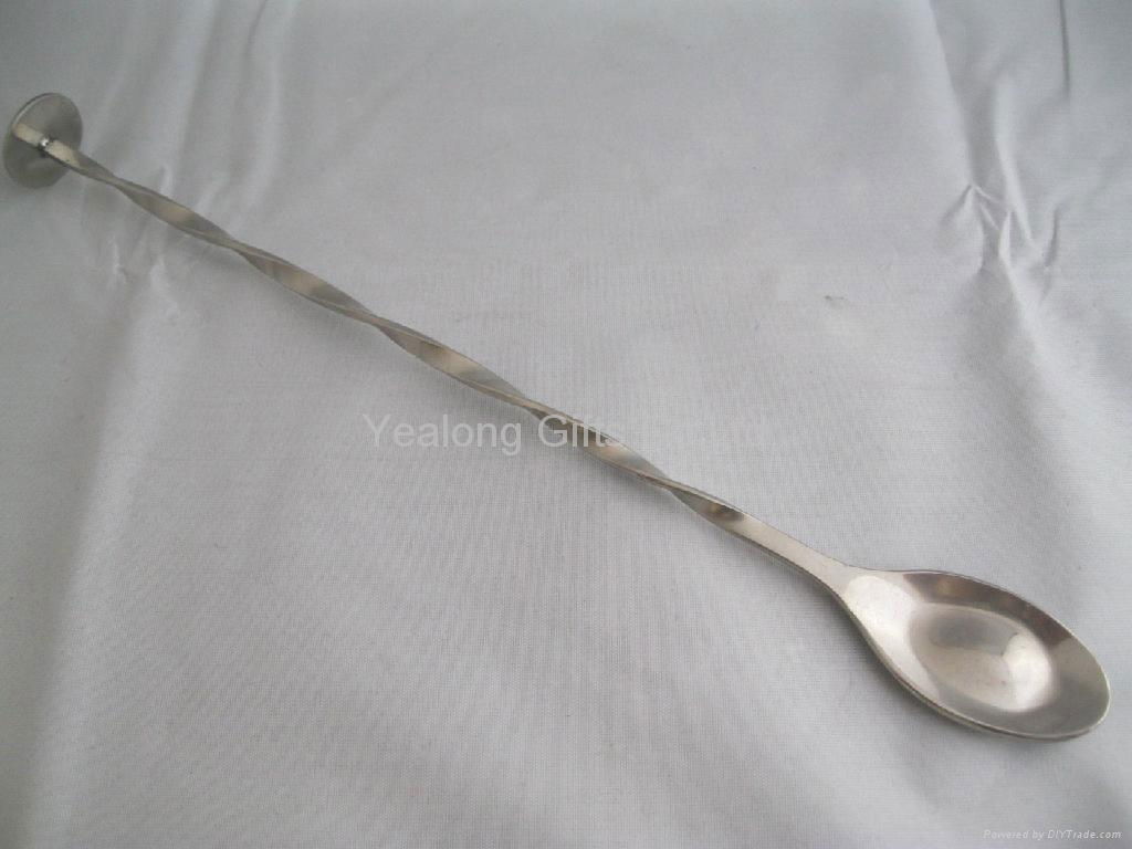 Multifunction 304 stainless steel bar spoon and fork 5