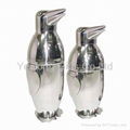 350ml / 500ml Penguin Style Stainless Steel Cocktail Shaker