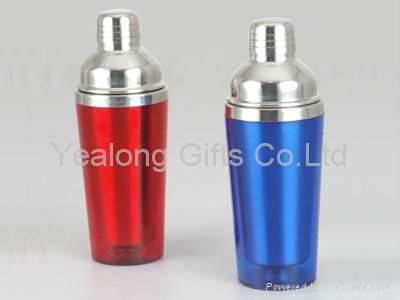 350ml / 500ml Penguin Style Stainless Steel Cocktail Shaker 3