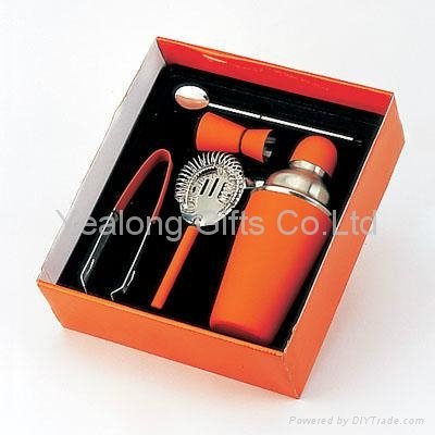 5 Pcs Stainless Steel Promotional Barware Sets 3