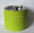 Color Painting Stainless Double Wall Stand Bucket of Ice 1