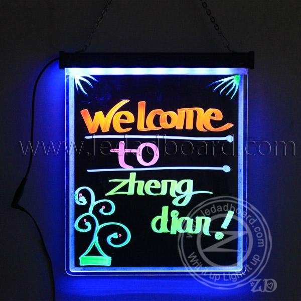 Illuminated LED Menu Board for Restaurant 3