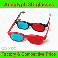 3D Plastic Glasses