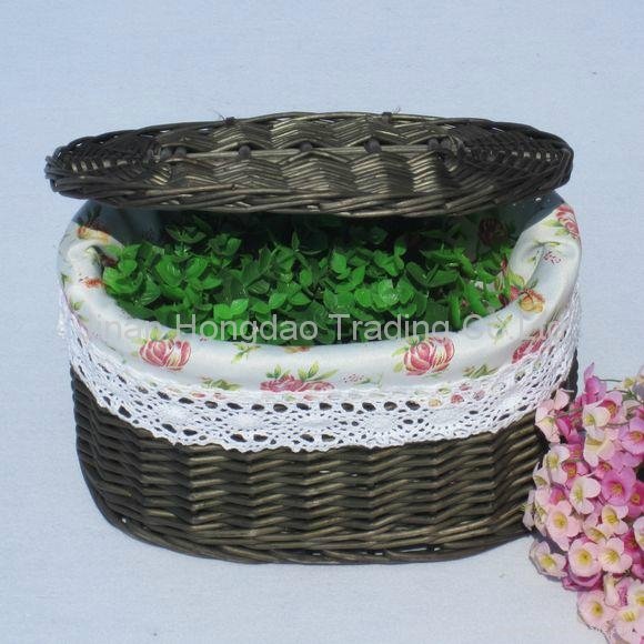 high-quality willow flower basket-WFB2119
