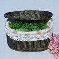 high-quality willow flower basket-WFB2119