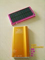 Mobile phone solar charger