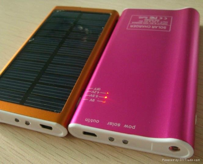 Mobile phone solar charger 4