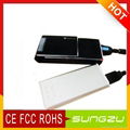 Portable solar charger for mobile phone, MP3,Camera,iphone,PSP,Laptop ect 4