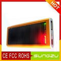 Portable solar charger for mobile phone, MP3,Camera,iphone,PSP,Laptop ect 5