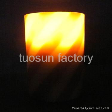 LED flameless pillar candles 2