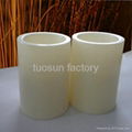 plastic pillar flicker candle with timer 2