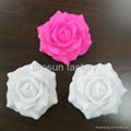 plastic led decorated flicker flower