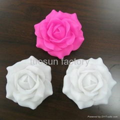 plastic led decorated flicker flower