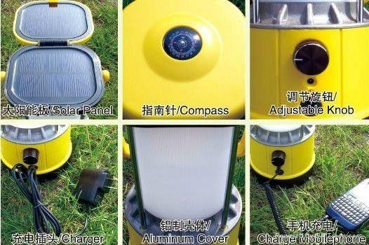 OEM  Patent CE ROHS LED solar camping lantern 3