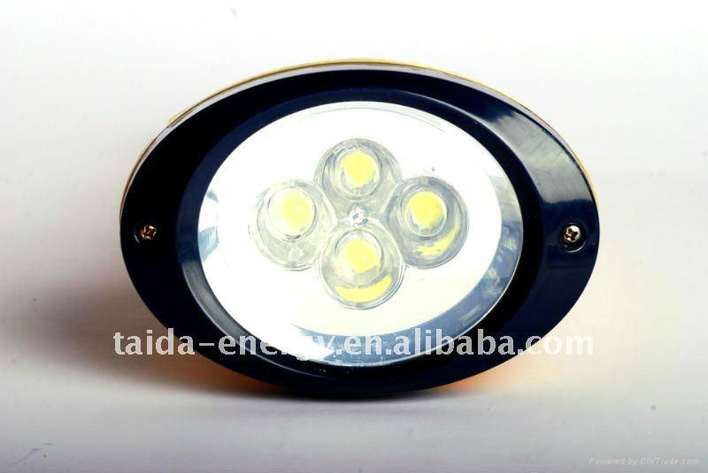 OEM super bright LED solar torch 4