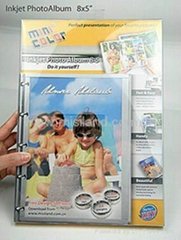 Mini-color DIY handmade inkjet photo album&photo book