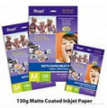 inkjet matte coated photo paper 180gsm 1