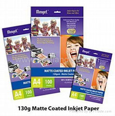 inkjet matte coated photo paper 180gsm