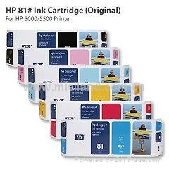 Hp81 Genuine Original ink cartridge Hp 5000/5500 printer