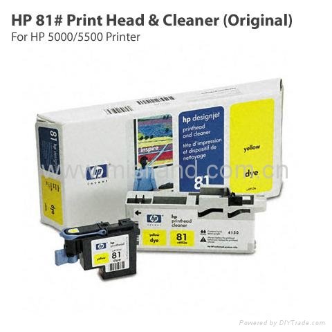 Hp81 Genuine Original ink cartridge Hp 5000/5500 printer 2