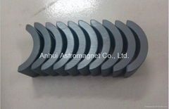 Segment shape Ferrite magnet 