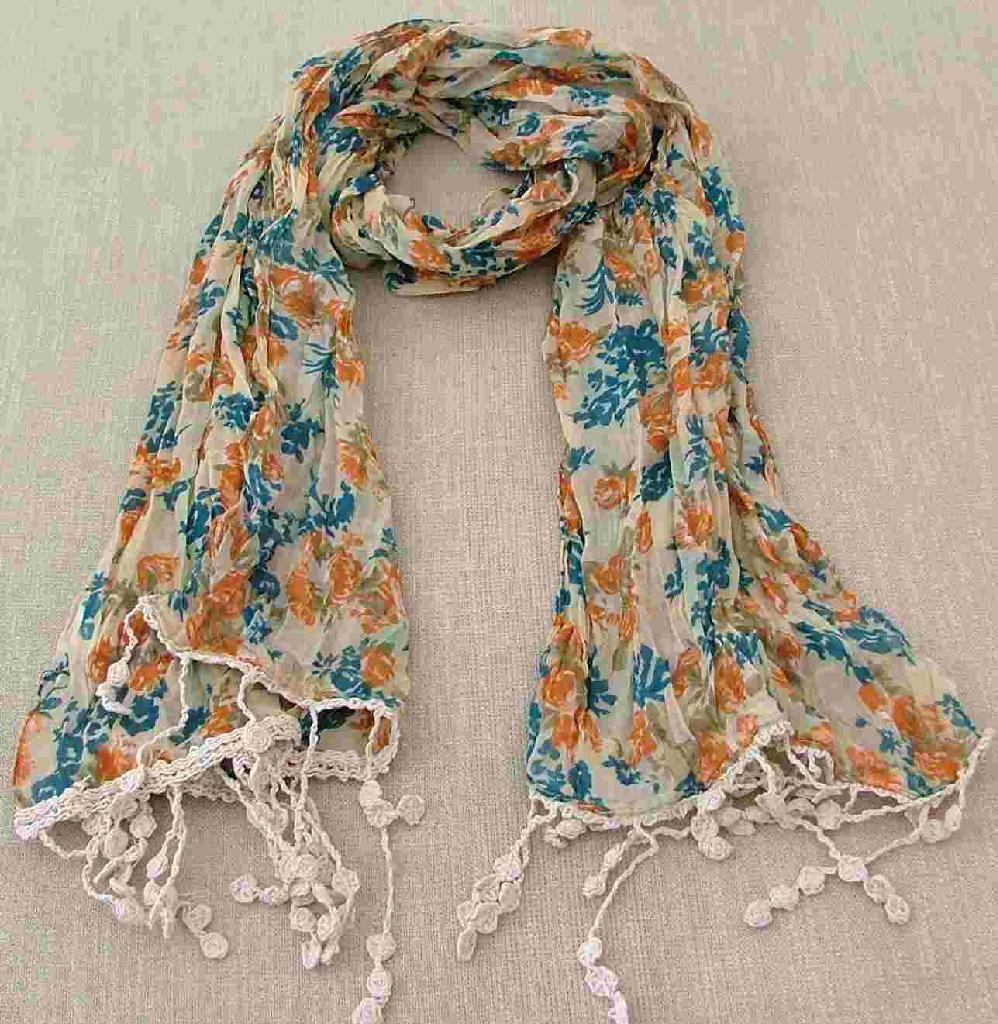 Voile scarf