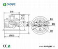 供应铁镀镍E40-E27转换灯头 4