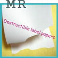 A4/A3 offset packaging destructible vinyl label papers 2
