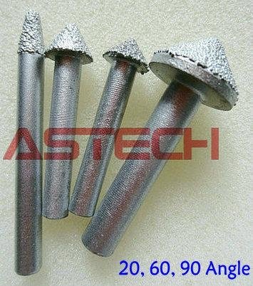 60 Angle CNC Engraving Bit for marble letters engraving 3